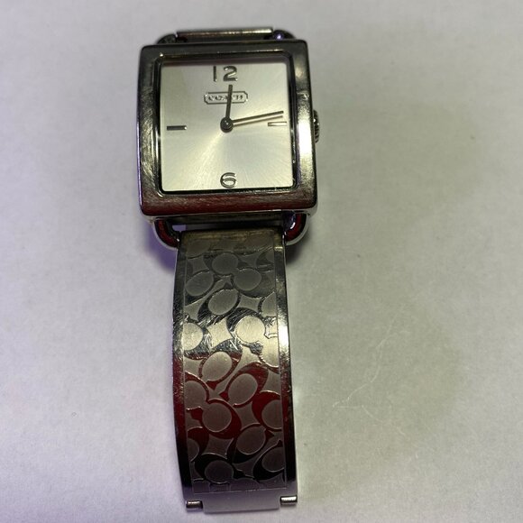 Coach Ladies Cuff Bracelet Watch - Picture 2 of 7